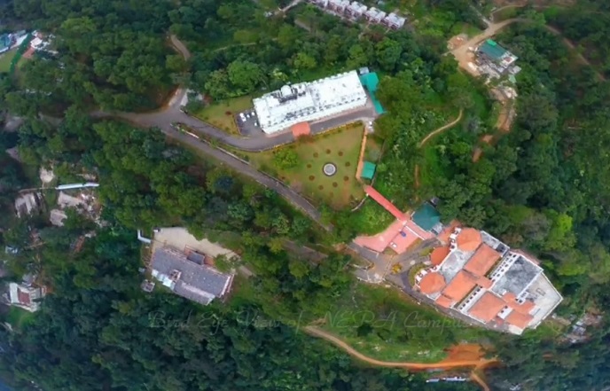 Hills around the Academy, located at 976 metres above sea level