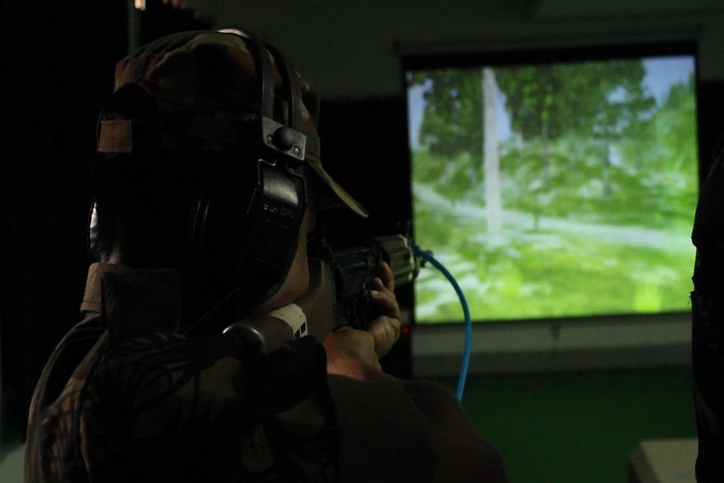 Photograph of Small Arms Training Simulator